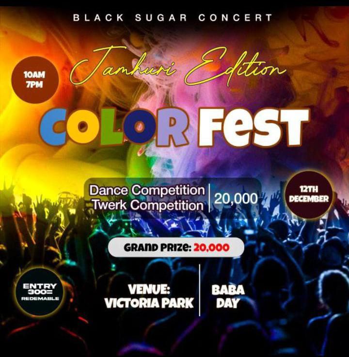 JAMUHURI EDITION COLOUR FEST