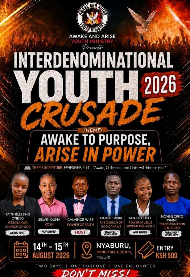 AWAKE AND ARISE YOUTH CRUSADE