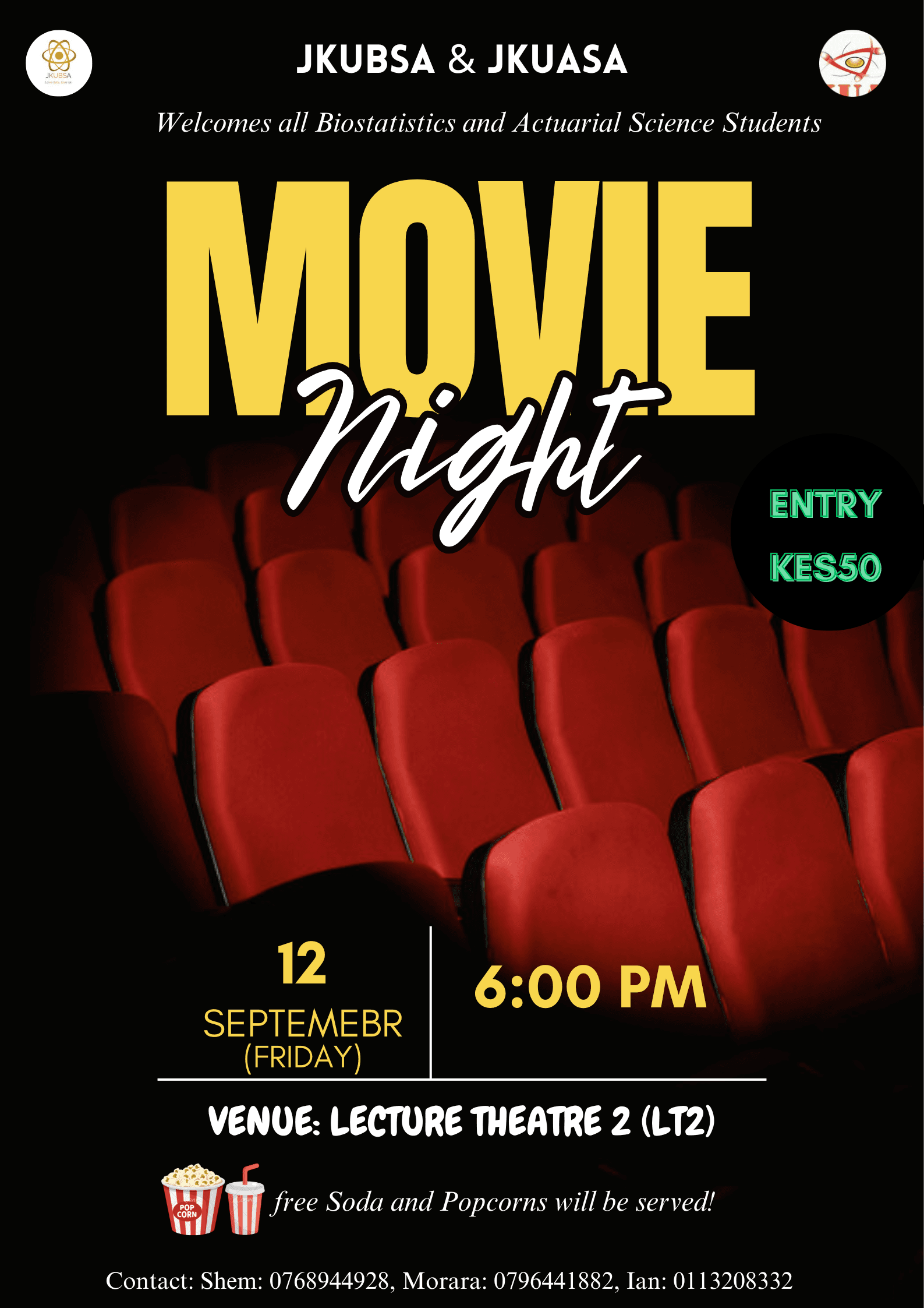 JKUBSA/JKUASA MOVIE NIGHT