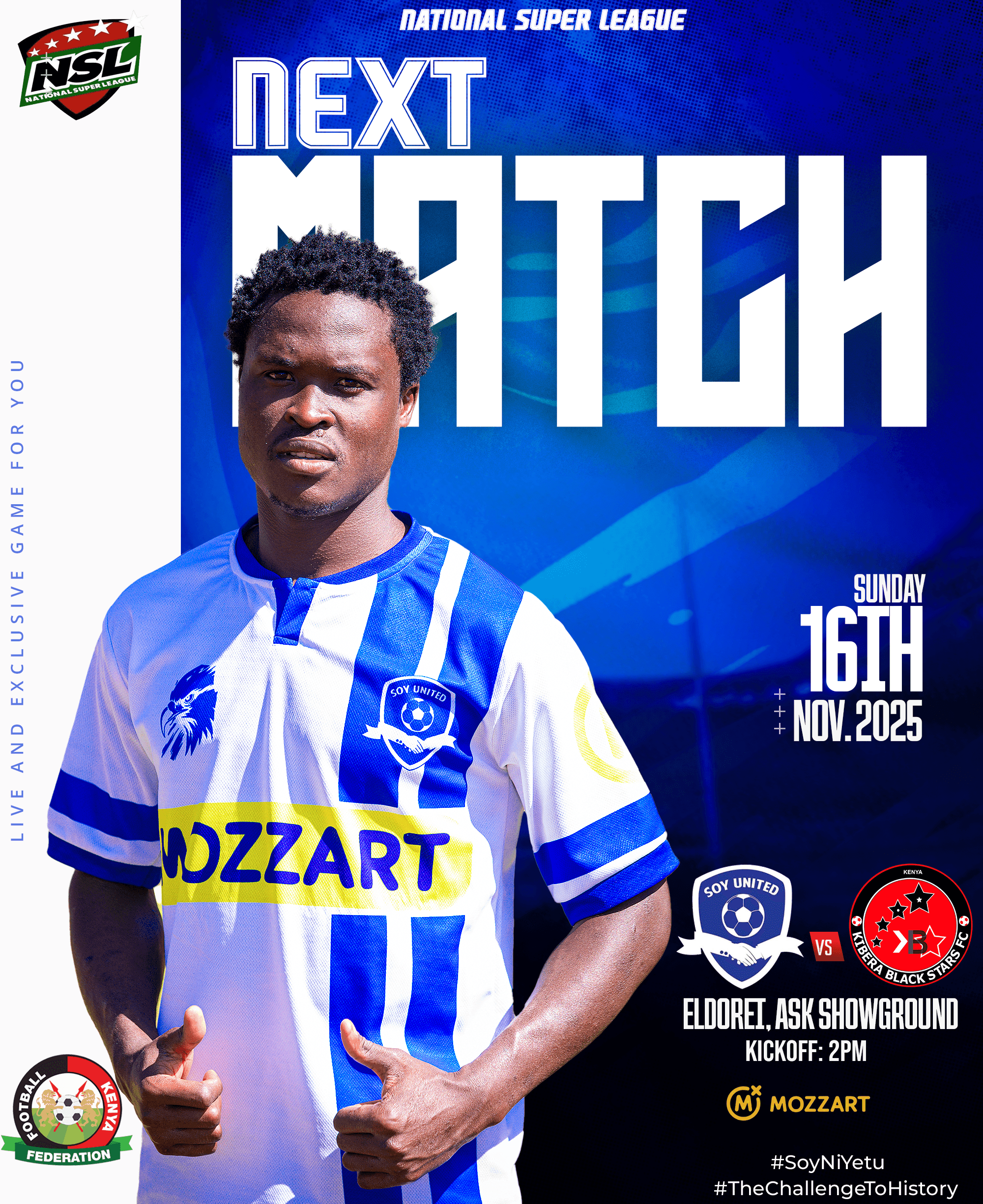 Soy United VS Kibera Blackstars