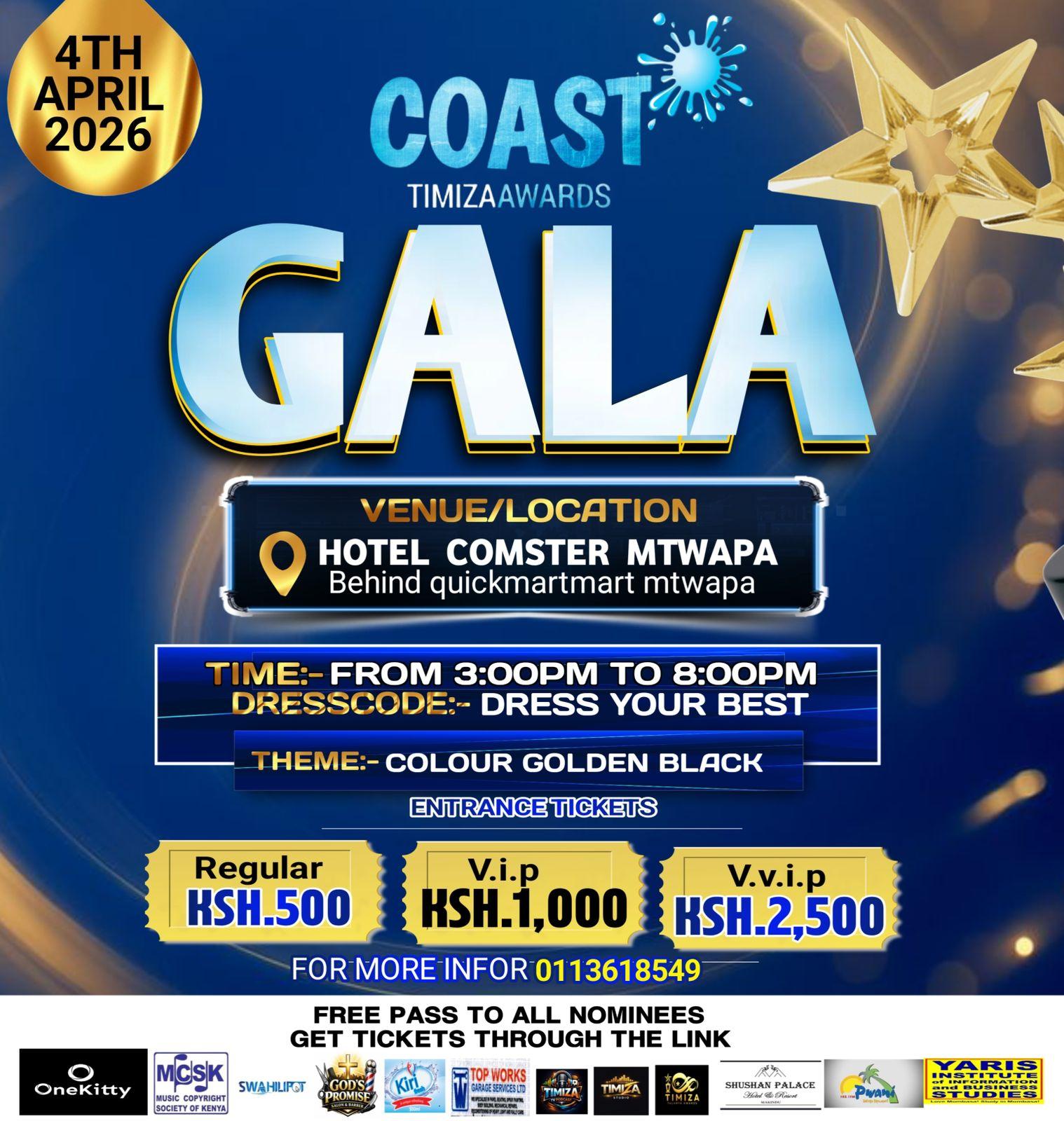 Coast Timiza Awards